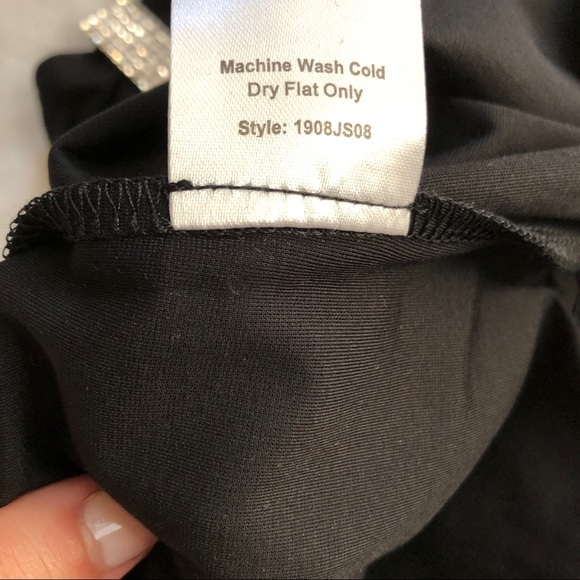 NWT One Shoulder Bodysuit - Picture 10 of 11